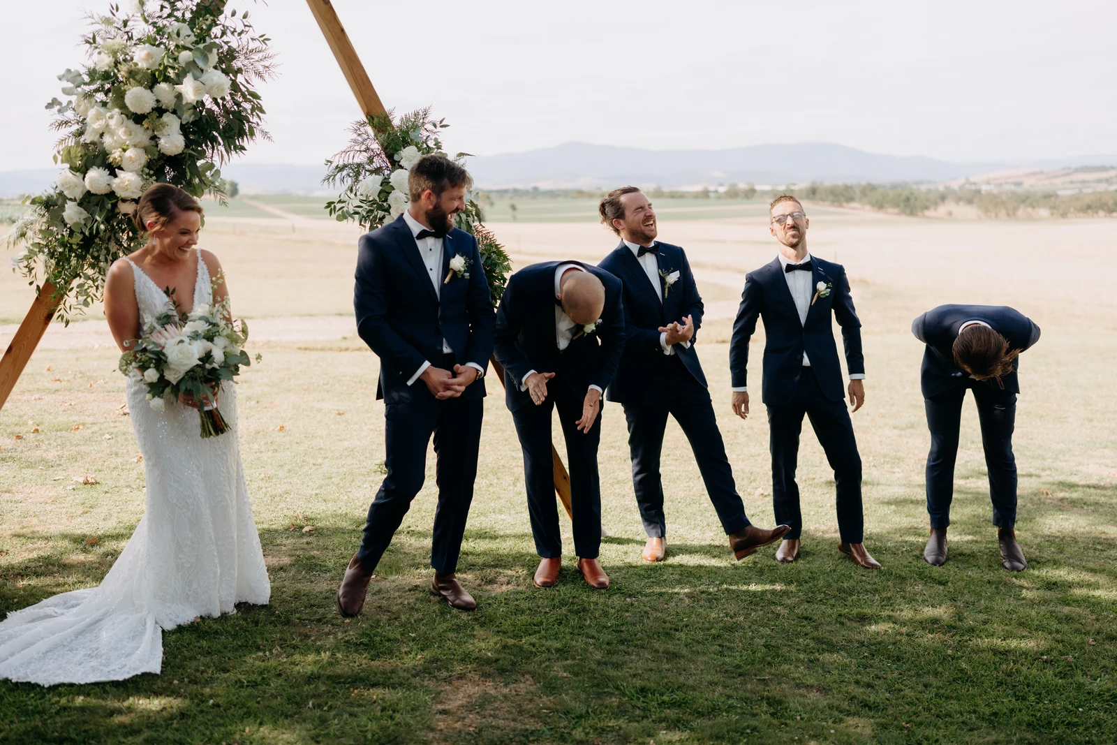 Celebração com amigos